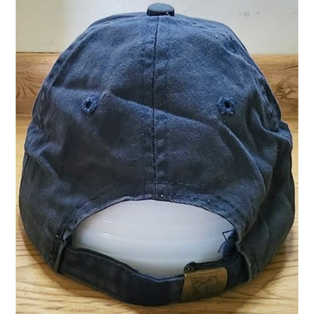 Eagle Crest F-18 Hornet Fighter Jet Baseball Cap Men's Adjustable Navy Blue - Picture 6 of 10